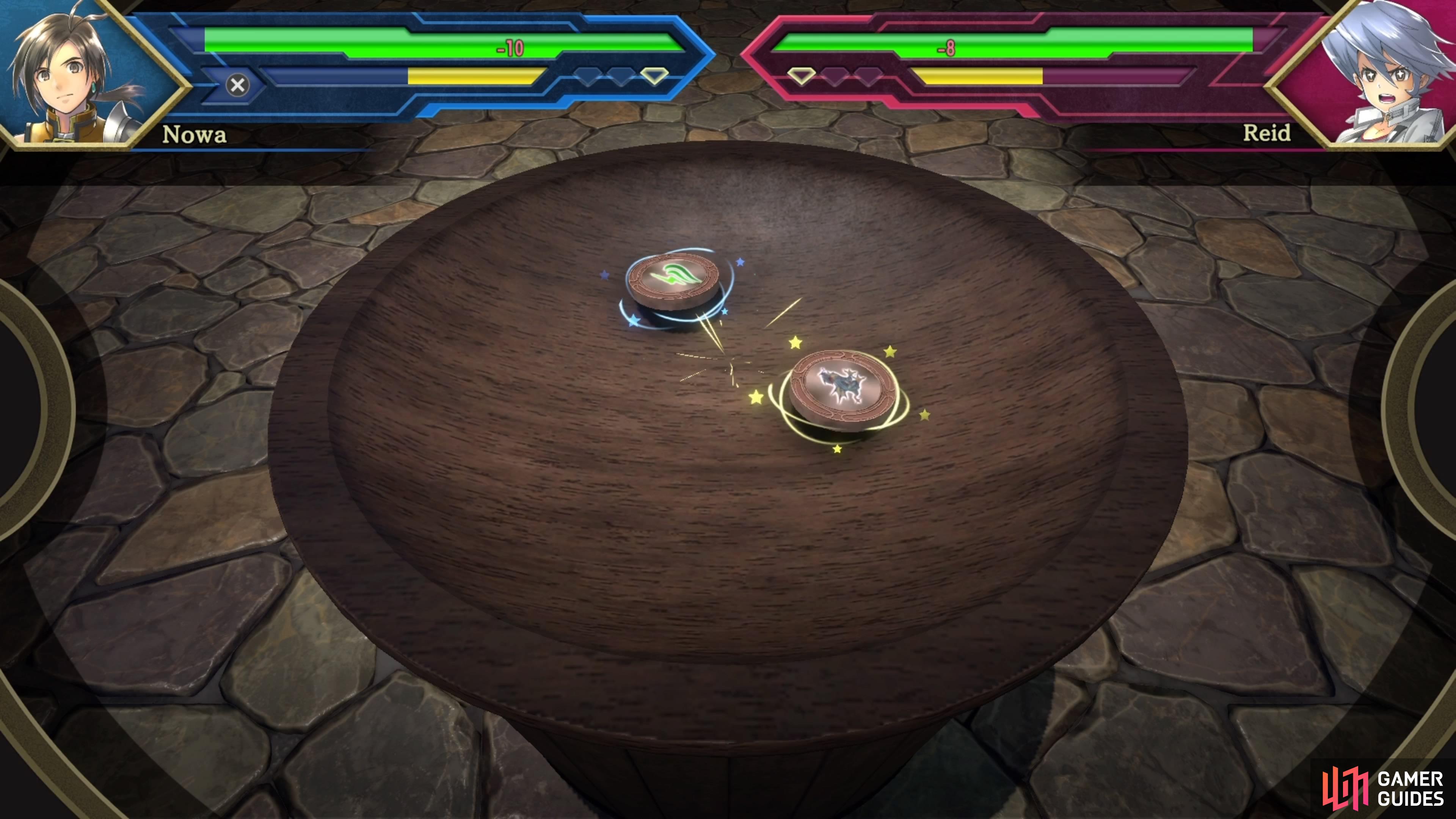 Beigoma is a minigame that is similar to Beyblade.