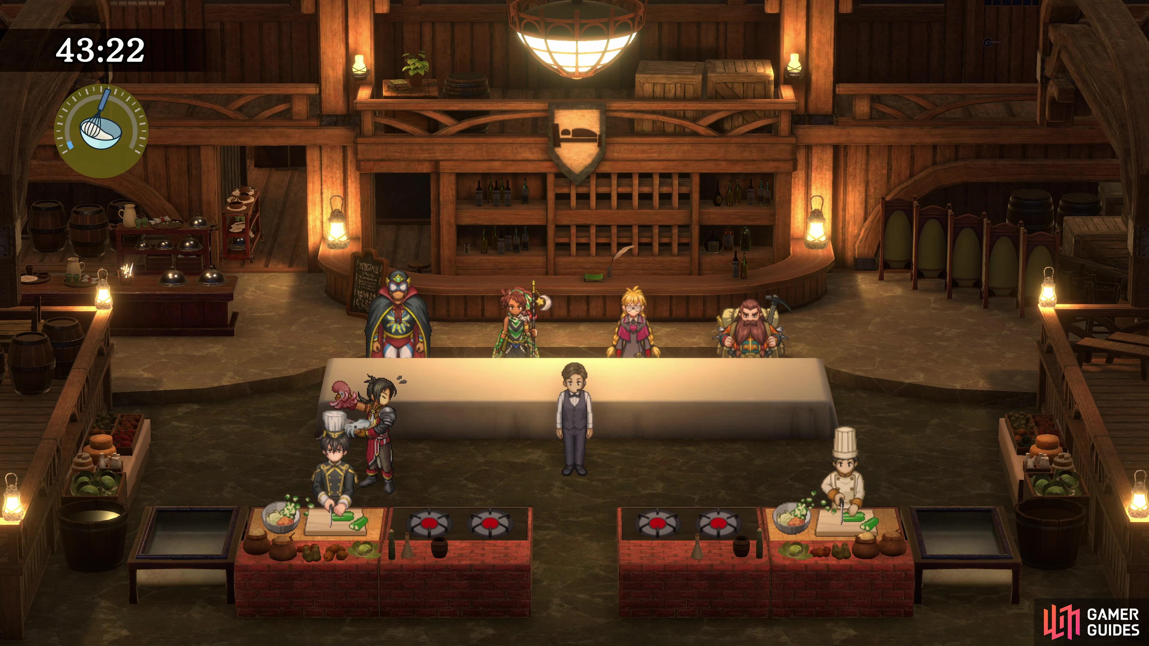 Cooking Battles in Eiyuden Chronicle: Hundred Heroes has a lot more depth than you may think!