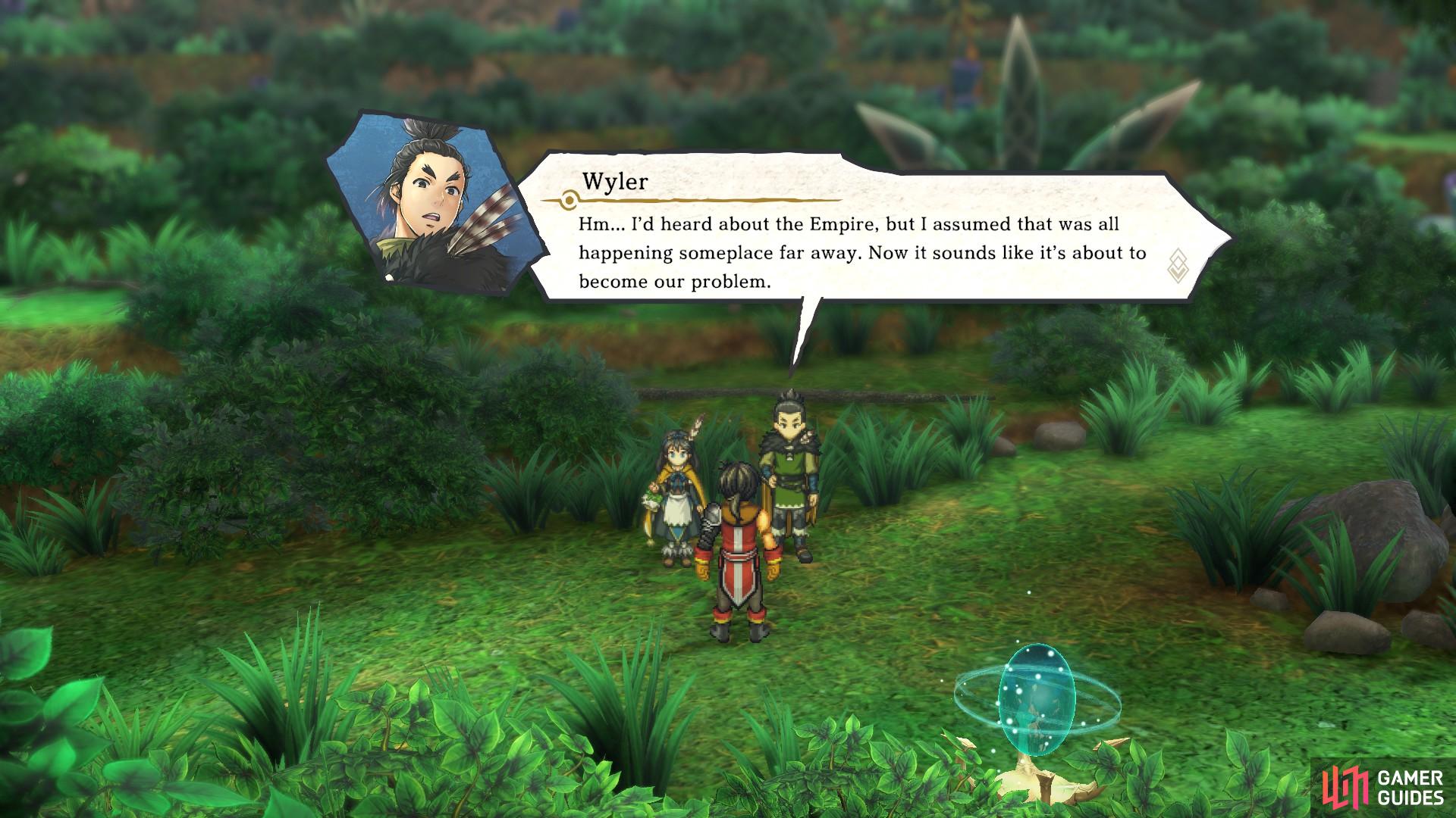 Wyler and Marin will join your party at the same time.