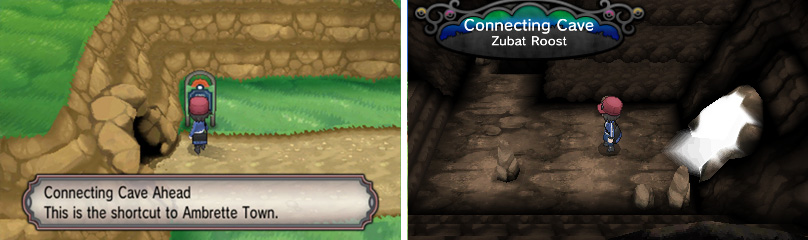 There are Zubats here, but fortunately they’re not as common as in previous games.