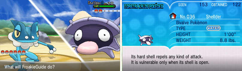 As usual, a good Grass or Electric move works best against Shellder.