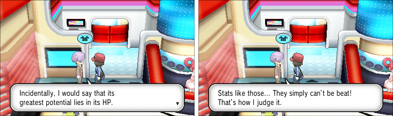 Speak to the IV judge and he’ll tell you your Pokemon’s best stats.