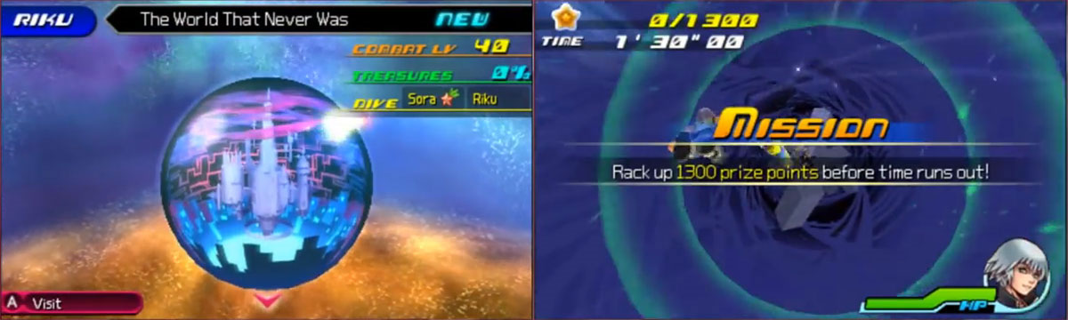 Now it’s Riku’s turn to dive into the final world. Good luck!