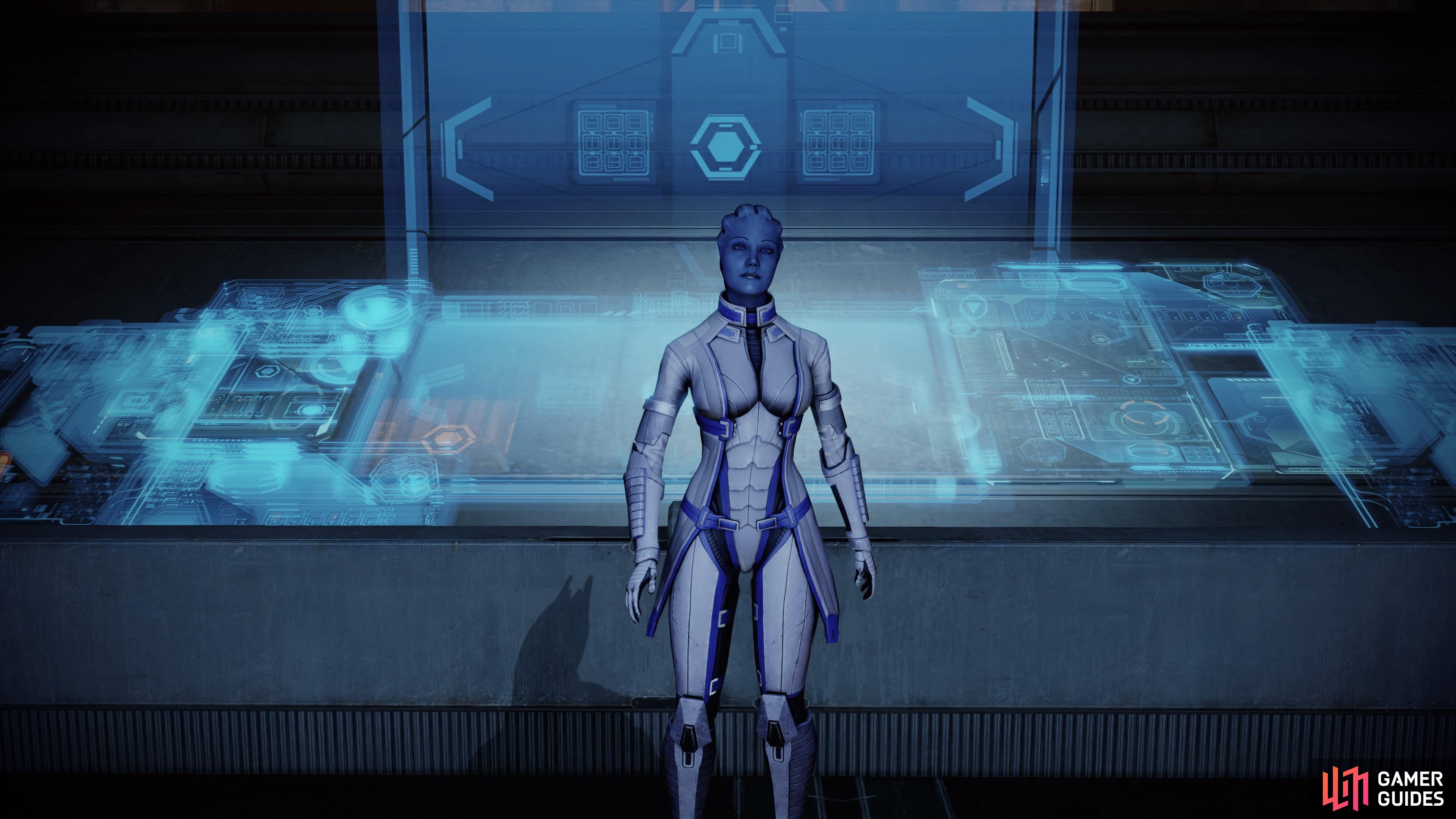 Speak with Liara on Illium to begin the relationship. 