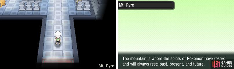 The final resting place for Hoenn’s Pokémon.