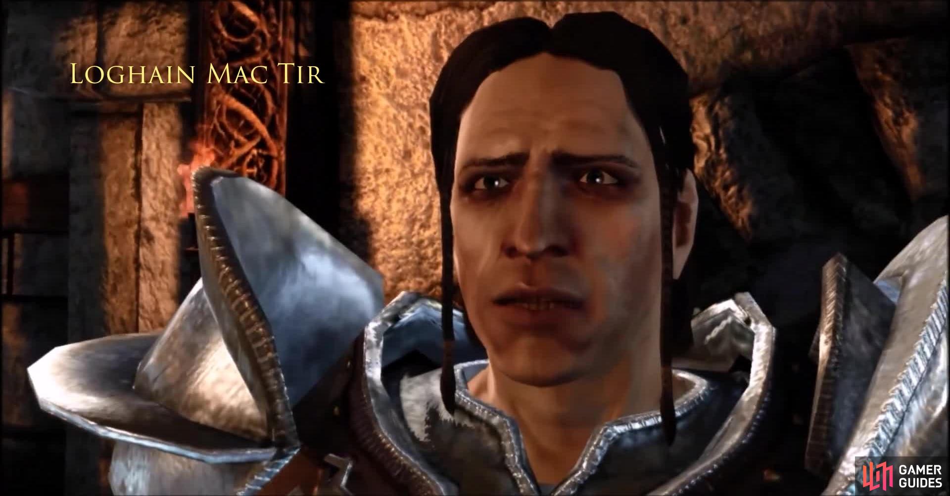 Loghain is the villainous, treacherous, cruel, horrible jerk of the story. He can be redeemed though.