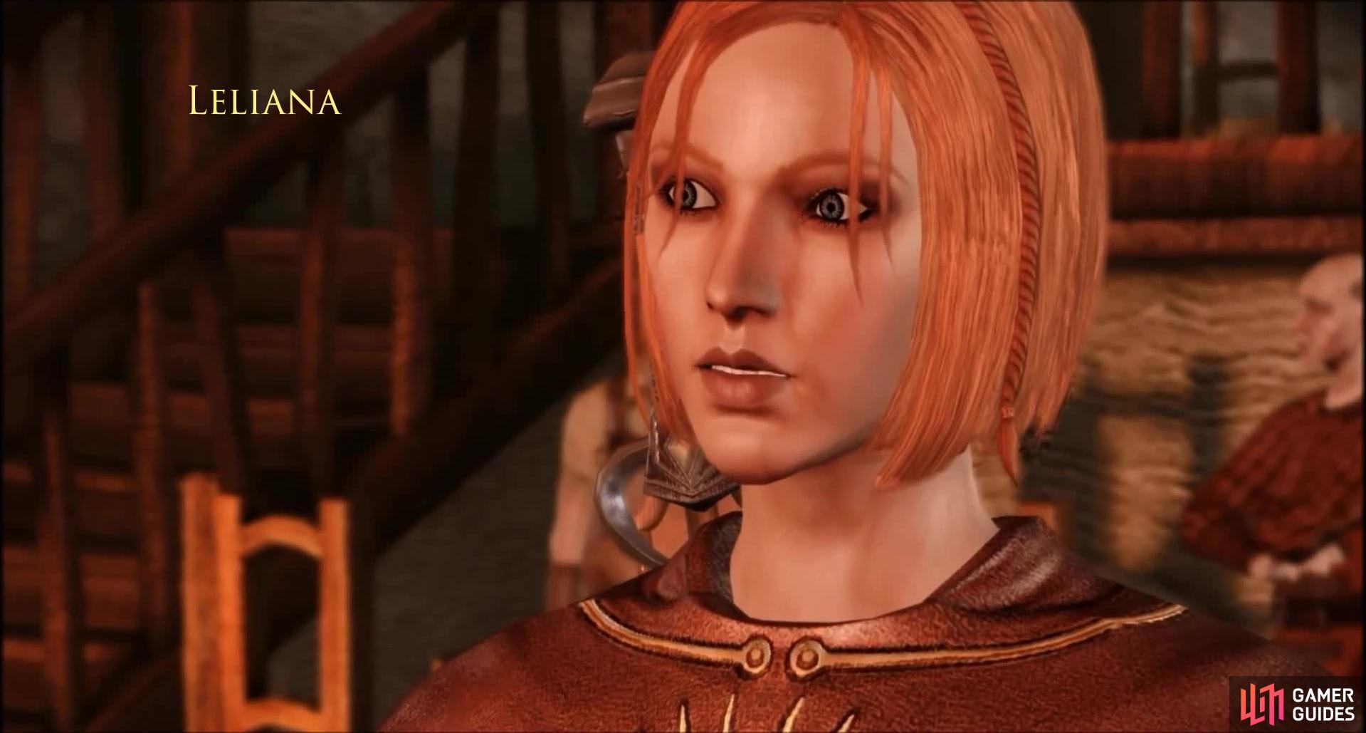 Leliana is the pious, kind, yet deadly bard of the tale. Don’t let her looks deceive you.