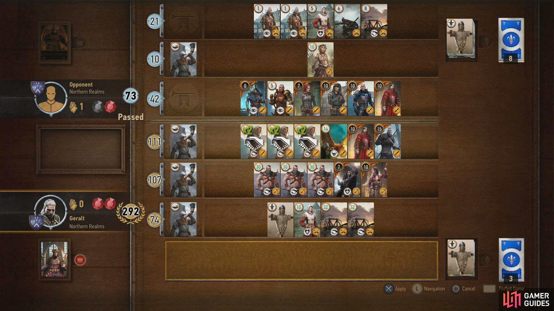 To expand your Skellige deck, you’ll need to defeat players across Toussaint.
