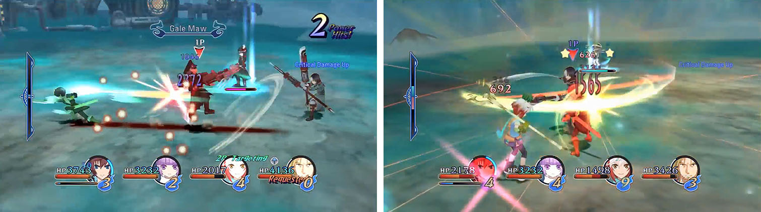 Focus on the Dragoons before switching to Kurt (left). It’s important to guard or backstep from Kurt’s devastating combos (right).