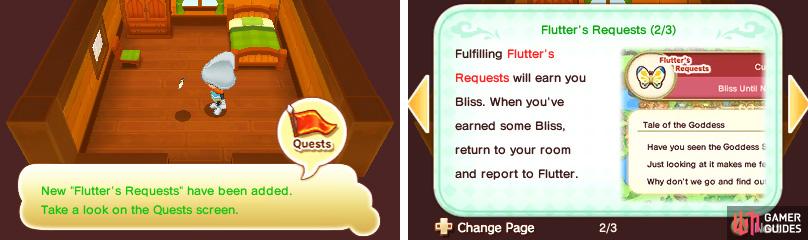 Help Flutter see the world and earn Bliss while you do so!